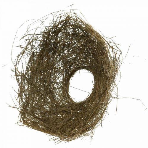 Manžetinė puokštė šieno gamtos puokštė manžetė Ø25cm 6vnt