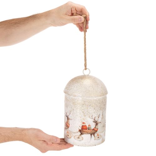 Kalėdinis varpelis pakabinimui, 26 cm | Floristik24.lt