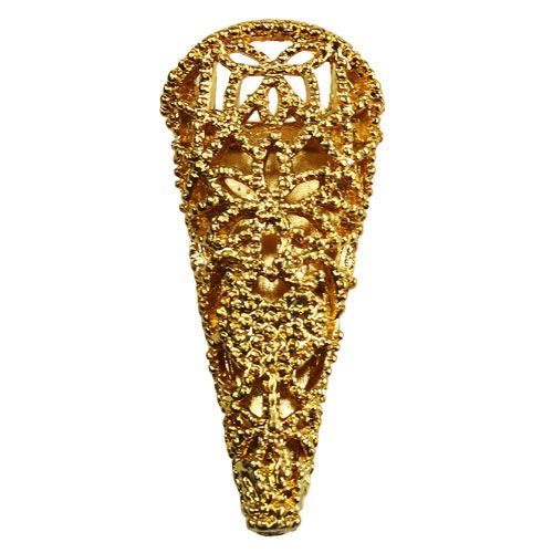 Vestuvių segtukas su aukso magnetu 4,5 cm