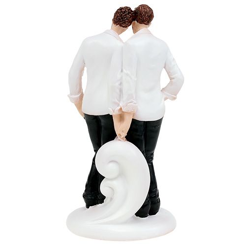 Floristik24 Vestuvine figūra vyriška pora 19cm