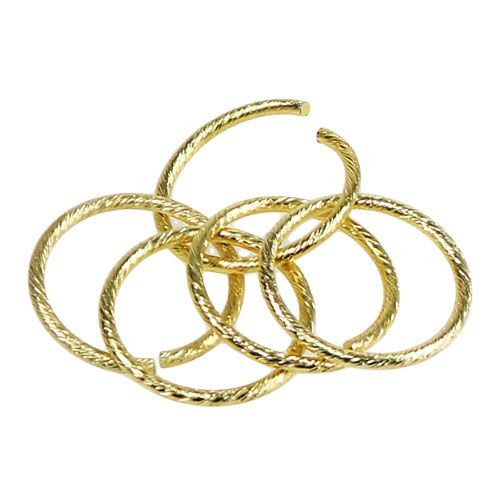 Vestuviniai žiedai auksiniai Ø3cm 25vnt