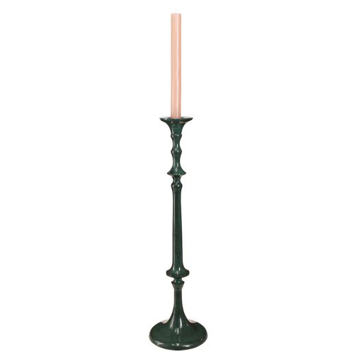 daiktų Aukštas metalo keramikos žvakių laikiklis žaliai atrodo H49cm