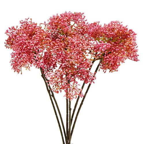 Floristik24 Šeivamedžio šakelė rožinė 54,5cm 4vnt