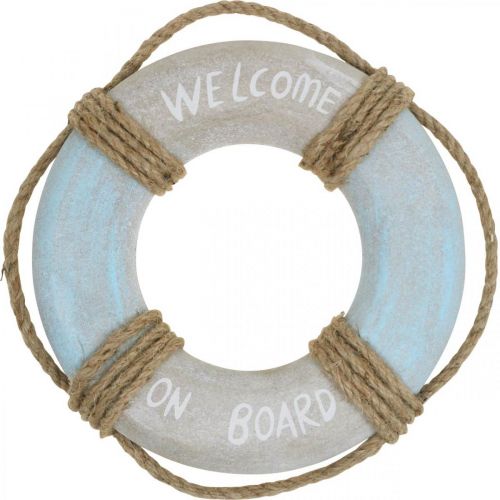 Maritime Deco Gelbėjimo ratas Deco Nautical Wood Deco Ø30cm