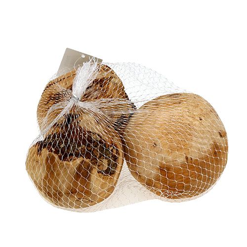 Floristik24 Medinis rutulys eglės kamuolys natūralus Ø9cm 3 vnt