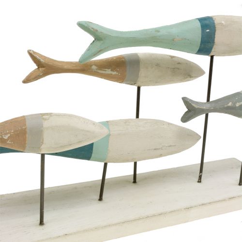 Floristik24 Medinė žuvytė ant stovo 34cm x 16cm x 7,5cm