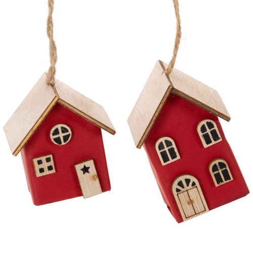 Pakabinamų namų dekoracijų rinkinys, skandinaviško stiliaus, 7 cm, 6 dalys pirkti | Floristik24.lt