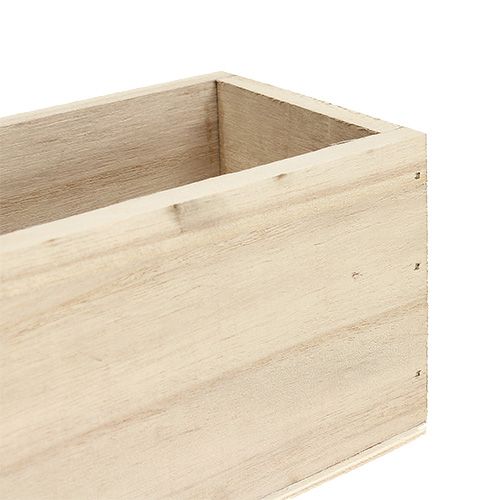 Floristik24 Medinė dėžutė natūrali 32cm x 9cm A8,5cm