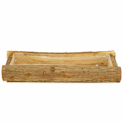 Floristik24 Natūralaus medžio sodintuvas 40cm x 15cm H6cm