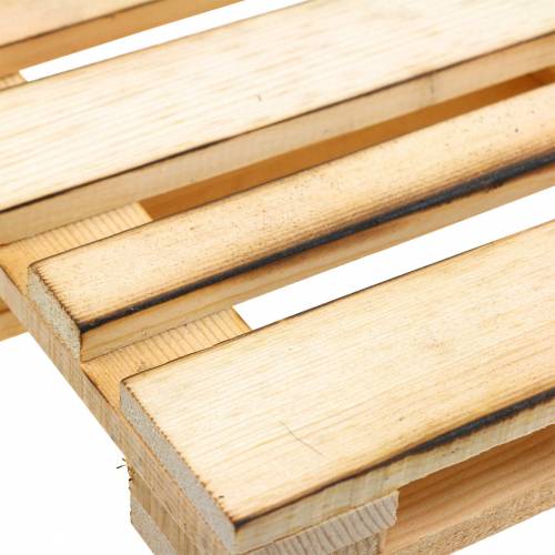 Floristik24 Mini medinių padėklų dekoratyvinis padėklas su liepsna 30 × 20 × 3 cm