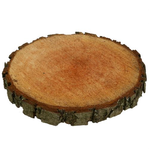 Floristik24 Medinis diskas iš natūralaus alksnio Ø20cm - 24cm
