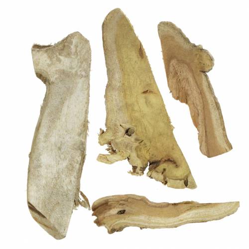 Floristik24 Deco mediniai diskai natural 1kg