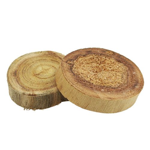 Floristik24 Natūralaus medžio diskai 6-8cm 500g
