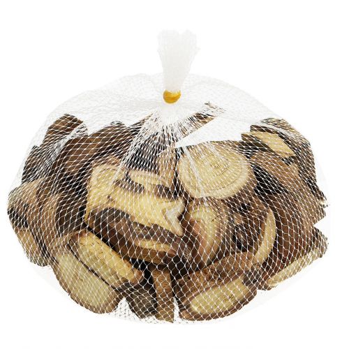 Floristik24 Natūralaus medžio diskai 6-8cm 500g