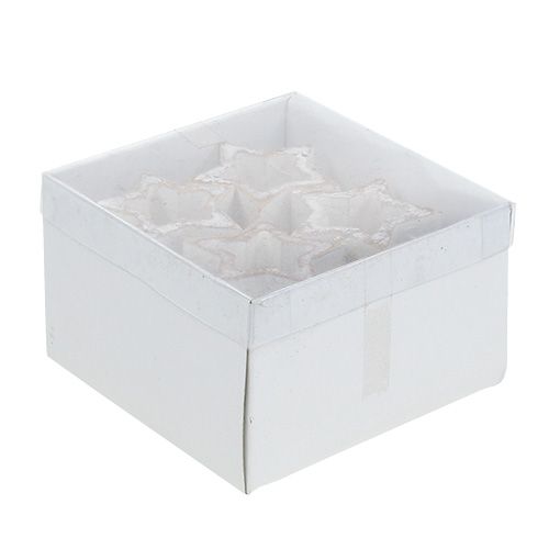 Floristik24 Medinės žvaigždės atidaromos 5cm 12vnt