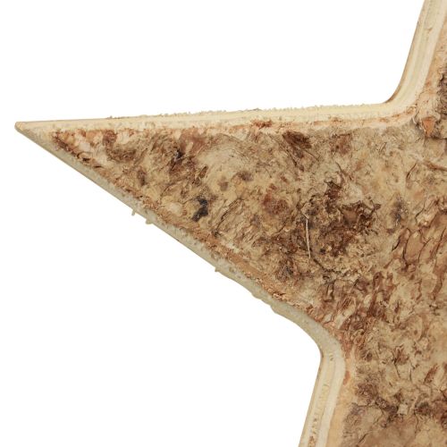 daiktų Medinės žvaigždės dekoratyvinė dekoratyvinė kabykla kaimiška dekoratyvinė mediena Ø20cm