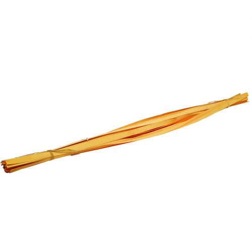 Floristik24 Medinės juostelės geltonos 95cm - 100cm 50 vnt