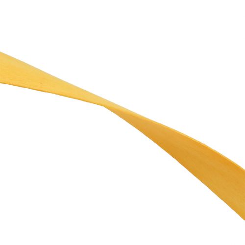 Floristik24 Medinės juostelės geltonos 95cm - 100cm 50 vnt