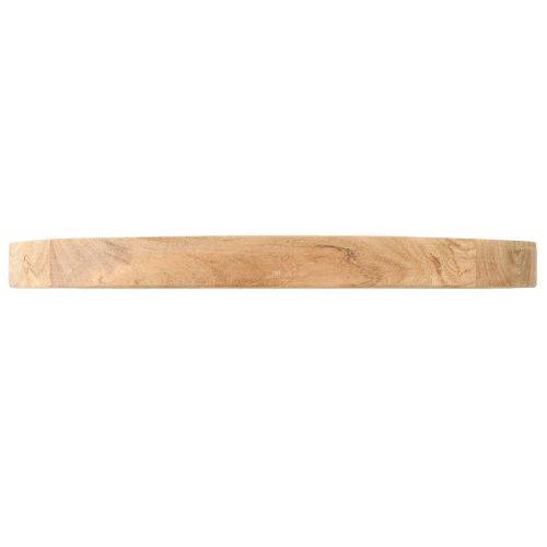 daiktų Apvalus medinis padėklas iš natūralios akacijos medienos Ø30cm H2,5cm