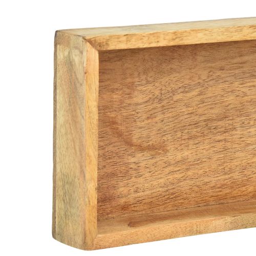 daiktų Medinis padėklas dekoratyvinis padėklas mediena natūrali mango mediena 50x14x4cm