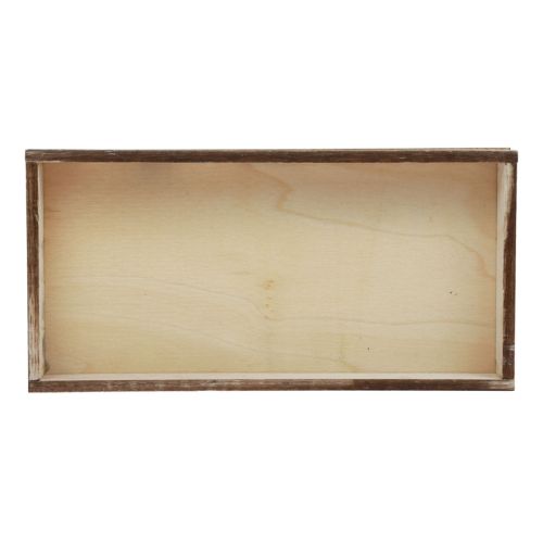 daiktų Medinis padėklas liepsna dekoratyvinis padėklas stalo apdaila kaimiškas 30×15×3cm