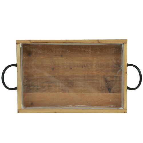 daiktų Medinis padėklas kaimiškas padėklas su rankenomis medinis 40/35cm rinkinys 2