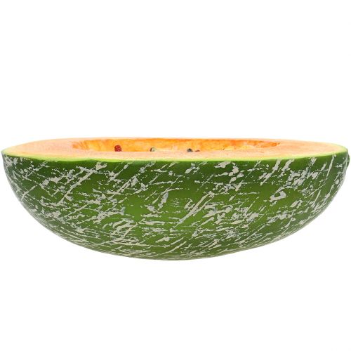 Floristik24 Lipčiaus meliono pusė 22,5cm šviesiai oranžinė