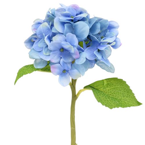 Hortenzijos mėlyna dirbtinė gėlė 36cm