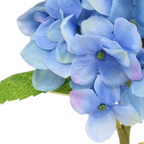 Floristik24 Hortenzijos mėlyna dirbtinė gėlė 36cm