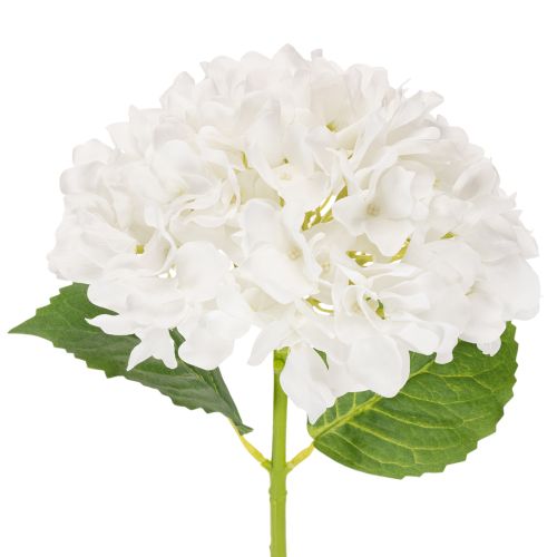 Dirbtinė hortenzija su ilgu kotu dekoravimui, 48 cm pirkti | Floristik24.lt