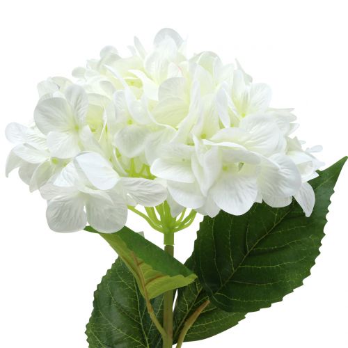 Hortenzija didelė dirbtinė balta L110cm