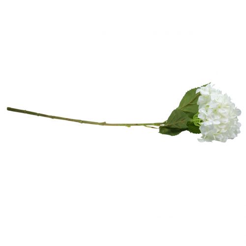 Floristik24 Hortenzija didelė dirbtinė balta L110cm