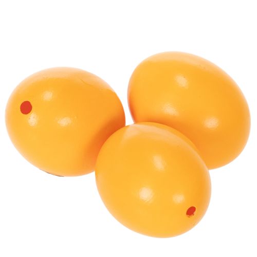 Floristik24 Velykiniai kiaušiniai, tikri vištienos kiaušiniai, puikiai tinka kūrybiniams „pasidaryk pats“ rankdarbiams ir velykiniams rankdarbiams, 5 cm, 10 vnt.