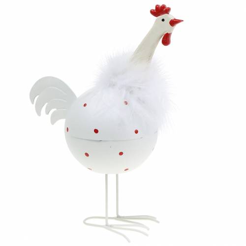 Vištiena balta su taškeliais 21cm