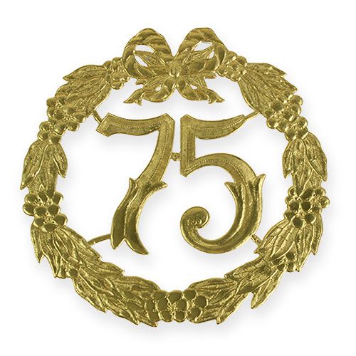 Jubiliejinis numeris 75 auksu