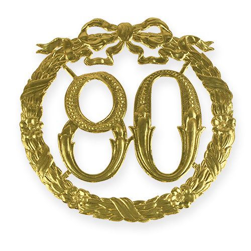 Jubiliejinis numeris 80 auksu