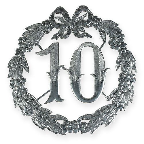 Jubiliejinis numeris 10 sidabro spalvos