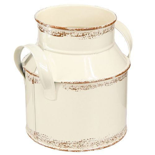 daiktų Ąsočio metalinė dekoracija &quot;Original 1982&quot; Cream Rust H16cm 2vnt.