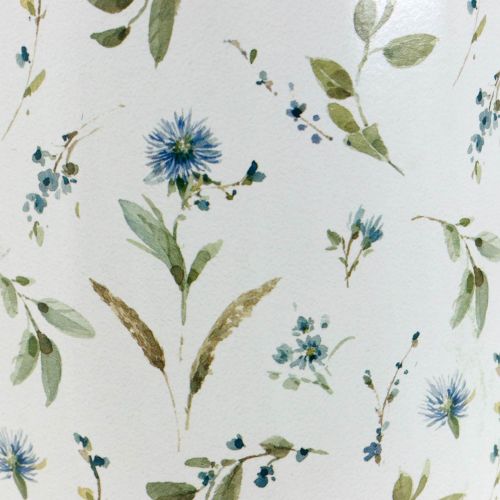 Floristik24 Dekoratyvinis ąsotis metalinis vintažinis gėlių vaza sodo dekoravimo sodinukas H33cm