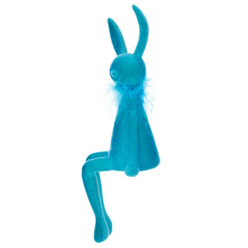 daiktų Velykinė dekoracija, triušio formos lentynėlė, idealiai tinka kaip žavinga pavasarinė stalo puošmena, 27 cm, 2 vnt.