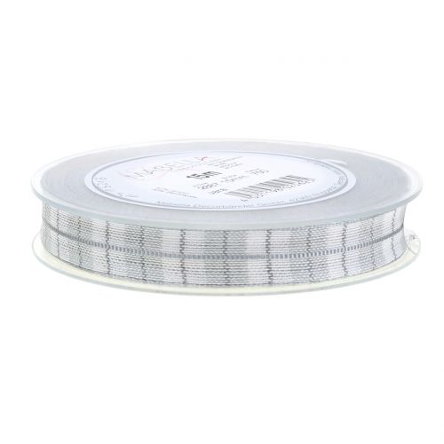 Floristik24 Patikrinimo juostelė pilka 15mm 15m