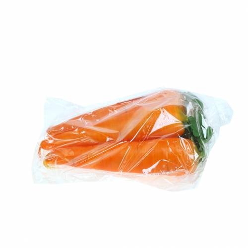 Floristik24 Dirbtinė morka 18cm 3vnt
