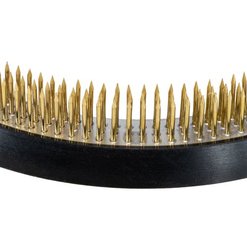 Floristik24 Kenzan žiedų įdėjimo priemonė žalvarinėms adatoms įdėti Ø150mm