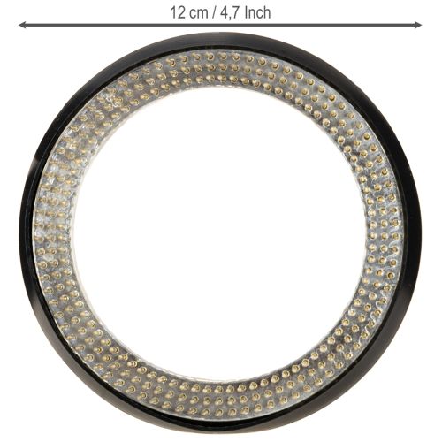 Floristik24 Kenzan žiediniai smeigtukai apvalūs žalvariniai adatos 120 mm