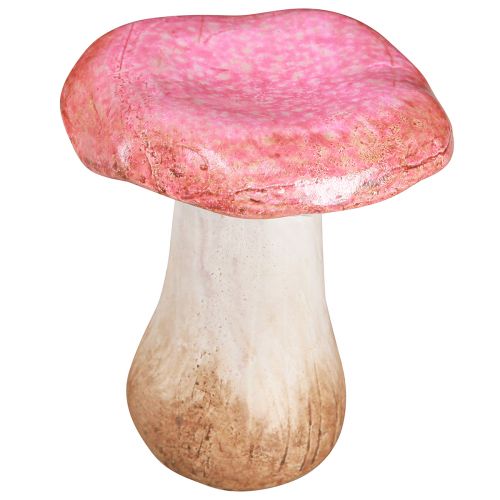 daiktų Keraminių grybų puošmena rožinė rudens puošmena keramika Ø8/8,5/9cm 3 vnt