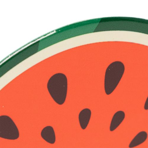 daiktų Vaisių padėkliukų rinkinys, vaisių raštas, stalo dekoracija, virtuvė ir svetainė, 10 cm, 6 dalys