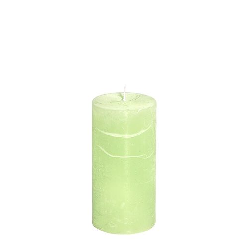Žvakė Lime Green​​​​​​​Šviesiai žalia 50×100mm vienspalvė 4 vnt.