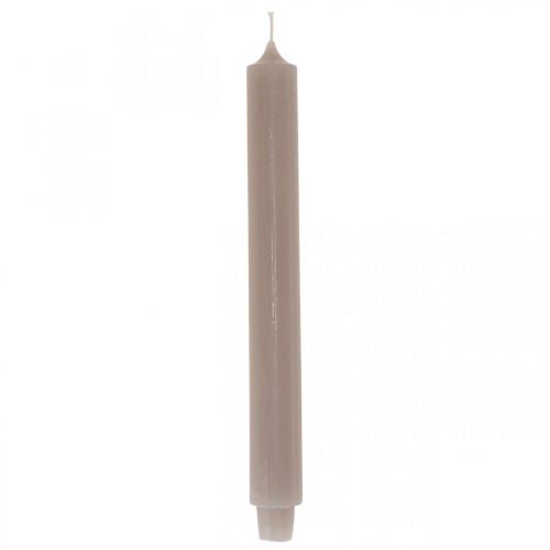 Žvakė ilgas stalas žvakių lazdelė žvakė pilka Ø3cm H29cm