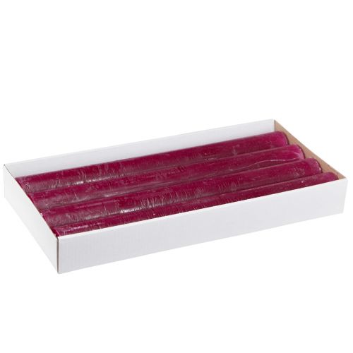 daiktų Žvakės vienspalvės Berry stick žvakės 34x300mm 4 vnt