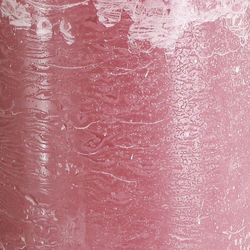 daiktų Žvakės rožinės spalvos stulpelio žvakės senos rožinės spalvos 85×200mm 2 vnt